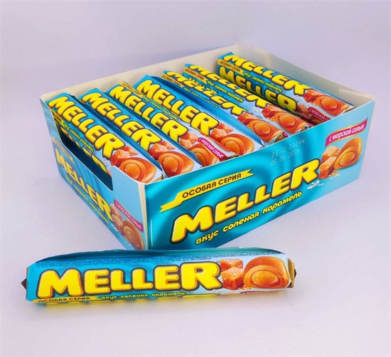 Ириски "Meller" Солёная карамель 38 гр. 24 шт. уп. 02505