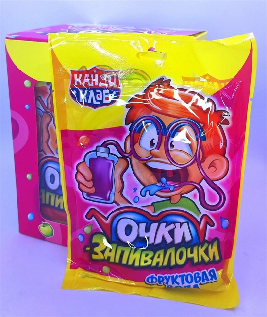 Фруктовая вода "Очки-Запивалочки" 30 мл. 12 шт. уп. 01359
