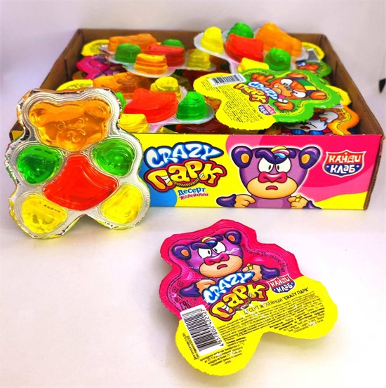 Десерт желейный "Crazy Парк" 35 мл. 30 шт. уп. 01931