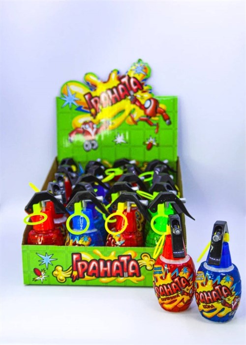 Жидкая конфета-спрей "Кислая Граната", 50 мл. 20 шт. уп. 00145