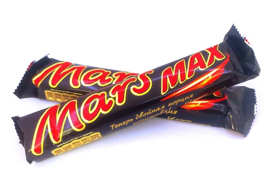 Шоколадный батончик "Mars Max" 81 гр. 24 шт. уп. 01782
