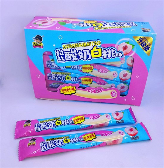 Конфеты жевательные "Sour Candy" Персик 15 гр. 30 шт. уп. 02883