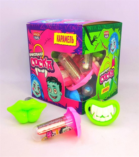 Карамель "Прикольная соска" 3,5 гр. 30 шт. уп. 00911