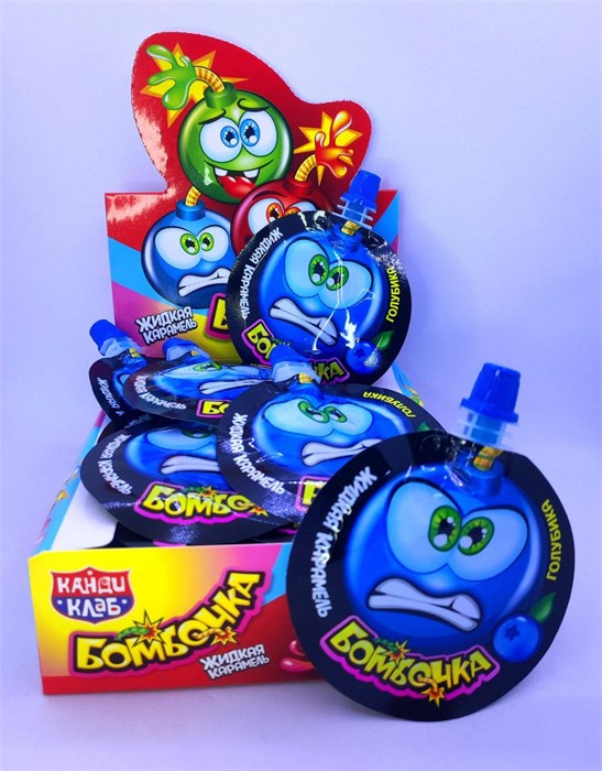 Жидкая карамель "Бомбочка" 20 гр. 30 шт. уп. 01416