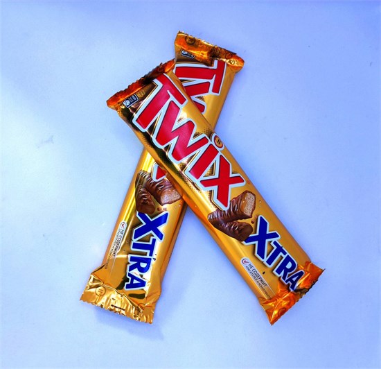 Шоколадный батончик "Twix Xstra" 82 гр. 24 шт. уп. 01714