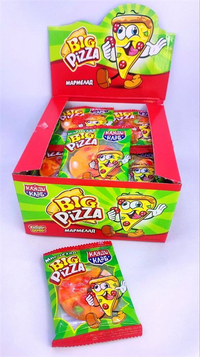 Мармелад «CRAZY GUMMY. BIG Pizza» 16 гр. 36 шт. уп. 00768
