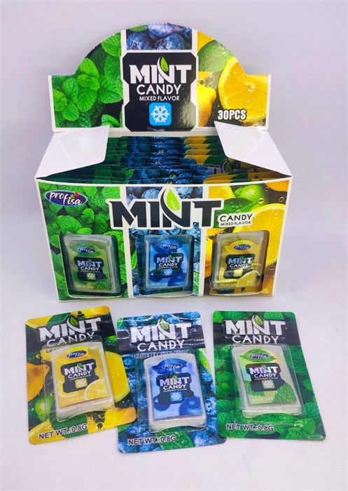 Пастилки "MINT" 08 гр. 30 шт. уп. 02864