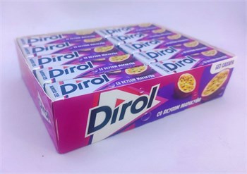 Жевательная резинка "Dirol" Маракуйя 13.6 гр. 30 шт. уп. 02211