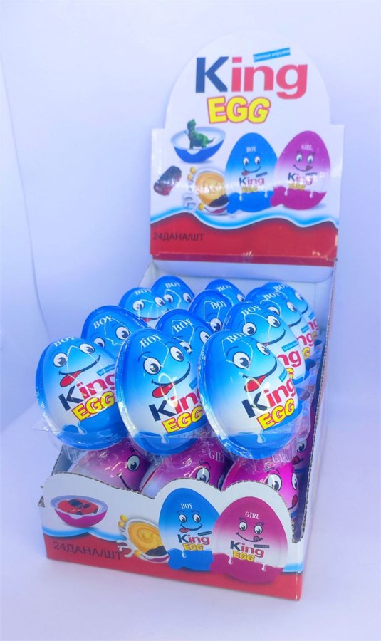 Яйцо Киндер"Кинг" 15 гр. 24 шт. уп. 02953