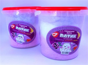 Сахарная вата 50 гр. Ведро 6 шт. уп. 01087