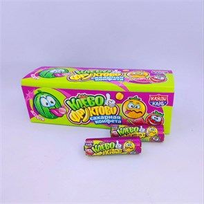 Сахарная конфета «Клево-Фруктово» ассорти 15 гр. 30 шт. уп. 01763