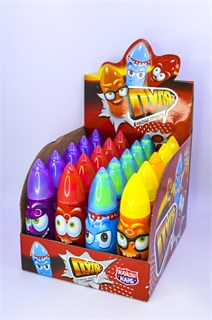 Жидкая конфета «Пуля» ассорти 40 мл. 20 шт. уп 01217