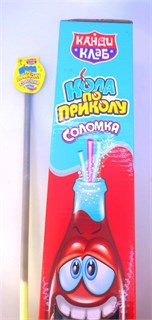 Соломка с кислой пудрой «Кола по приколу» 12 гр. 48 шт. уп 01318