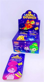 Мягкая карамель с татуировкой 