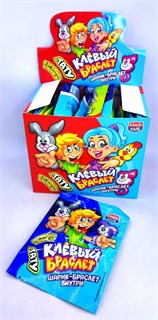 Взрывная карамель с игрушкой и татуировкой 