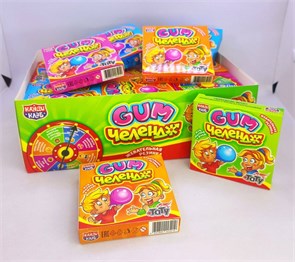 Жевательная резинка с татуировкой 