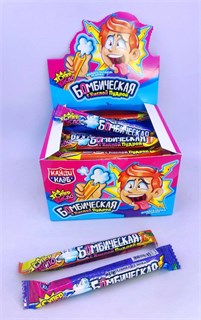 Жевательная резинка с кислой пудрой 